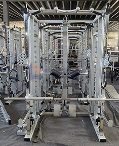 Large Commercial Gym Fitness Equipment Multi Functional Trainer Weight Stack Squat Rack